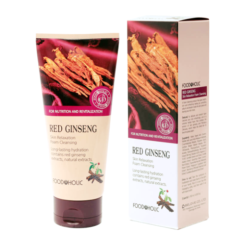 Red Ginseng Skin Relaxation Foam Cleansing