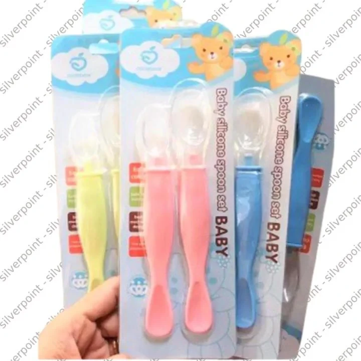Applebear 2pcs Set Baby Feeding Spoon | Multicolor Available