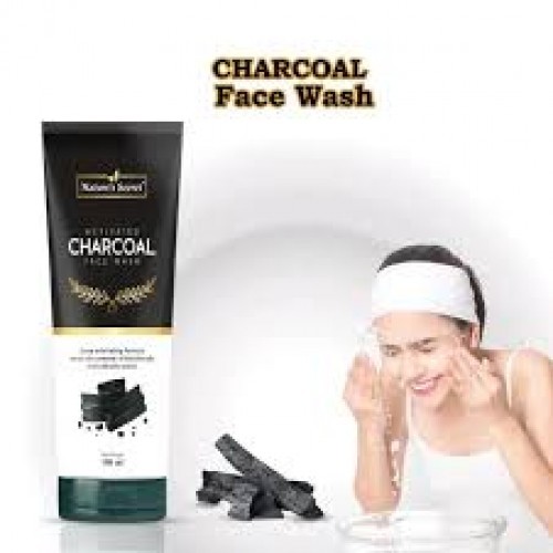 NATURE'S SECRET CHARCOAL FACEWASH 100 ml