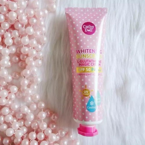 Cathy Doll SPF 50 Whitening Sunscreen L-glutathione Magic Cream