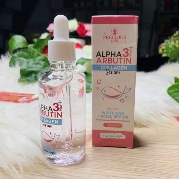 Precious Skin Alpha Arbutin Collagen Serum 50ml | Thailand