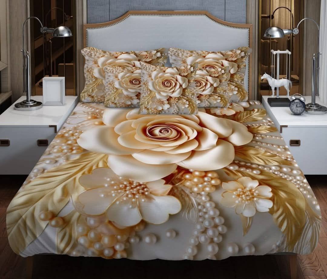 China Premium 3D Design Bed Sheet-(8)
