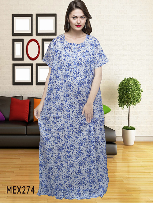Cotton Print Maxi For Women