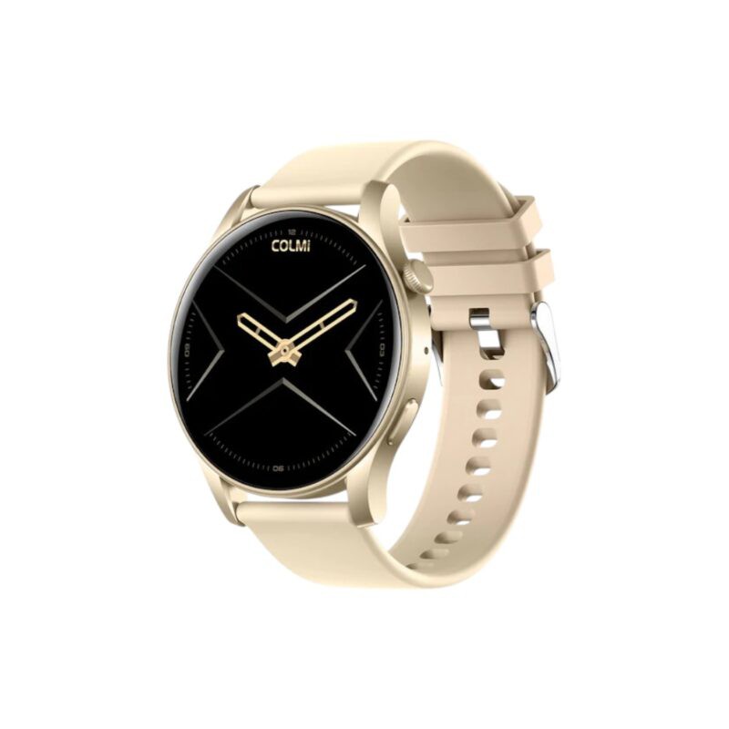 Colmi  V73 Bluetooth Calling Smart Watch- Gold Color