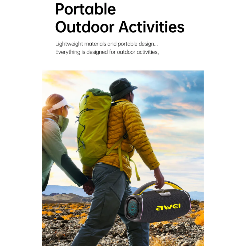 Awei KA16 Wireless 60W Speaker High Quality Audio Portable Speaker