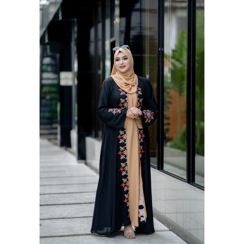 Dubai Cherry Borka (Only Borka) -(5)