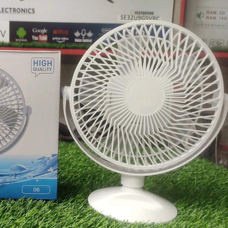 X Power 6″ Mini Rechargeable Premier Table Fan