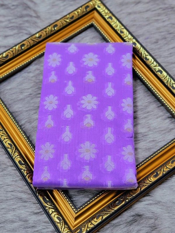Half Silk Jamdani Saree