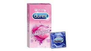 Durex Extra Thin Bubblegum Flavored Condom for Men - Single Pack 3pcs | India
