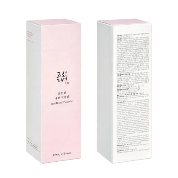 Beauty of Joseon Red Bean Water Gel 100ml Hydrating Peptide Hydro Boost Moisturizer for Acne Prone Dry Skin, Korean Skin Care for Men and Women | Korea