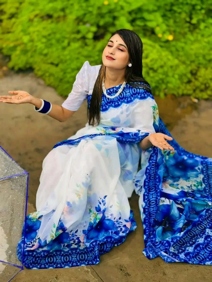 Chanderi Silk Saree – Luxe Tradition