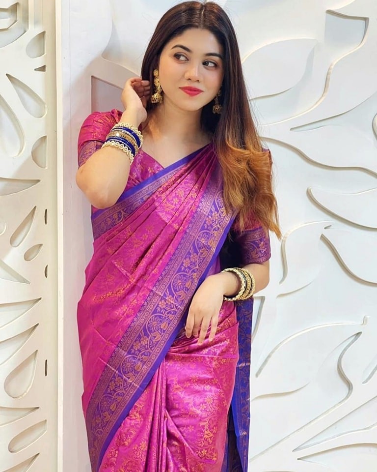 Kanjivaram katan Saree For Women