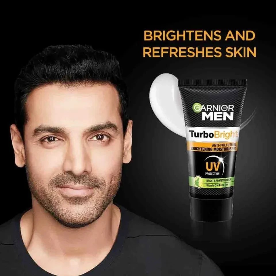 Garnier Men Turbo Bright Anti-Pollution 40gm Brightening