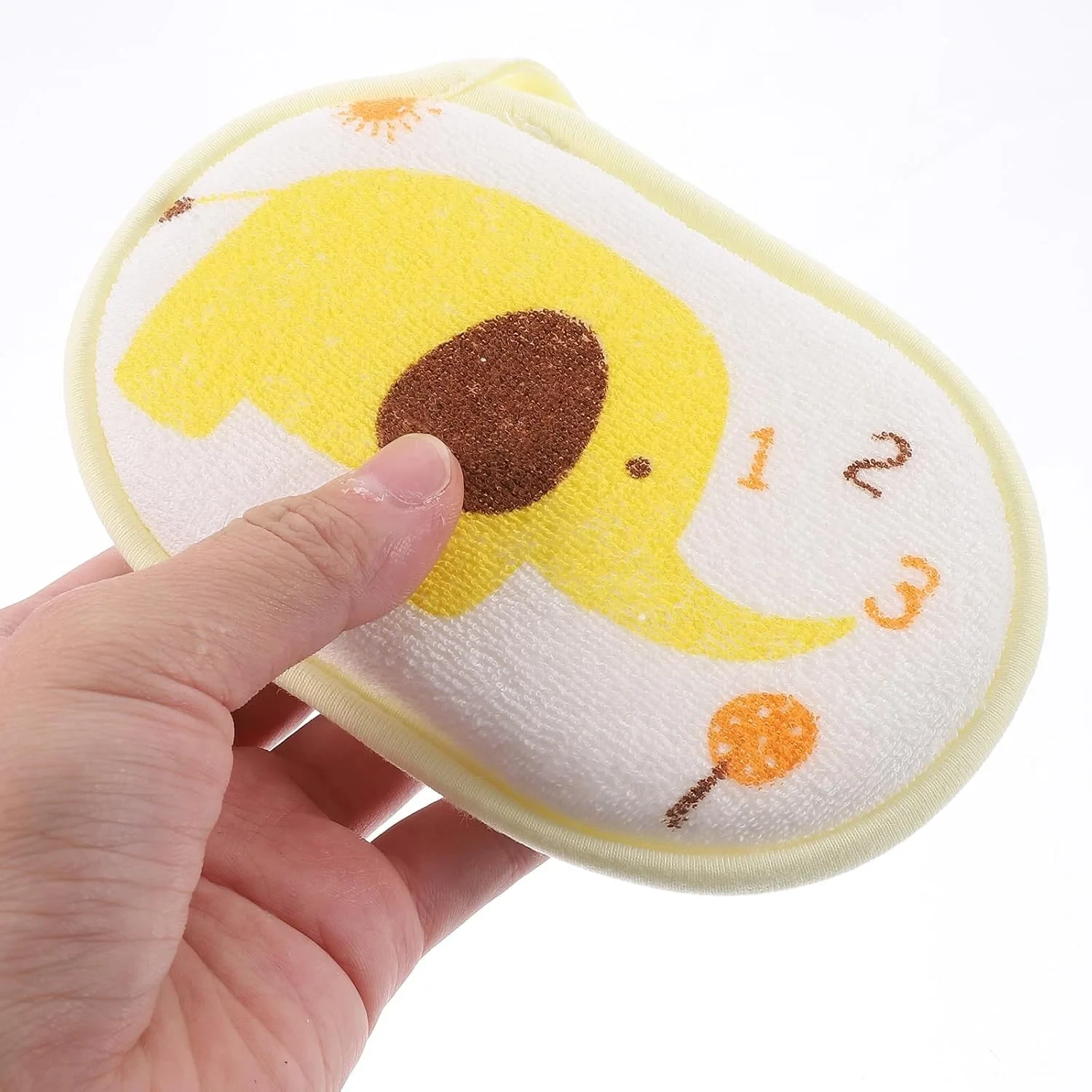 Baby Bath Cotton Sponge Animal Cartoon Skin 1pcs