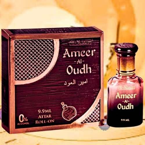 Ameer Al Oudh By Al-Nuaim Attar Roll On Fragrance Long Lasting Perfume Oil 9.9ML (Premium Series)