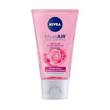 Nivea Rose Care Micellar Face Wash 150ml Facial Cleanser for All Skin Type
