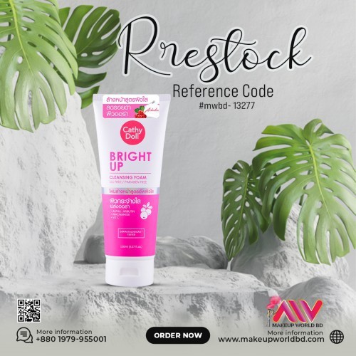 Cathy Doll Bright Up Cleansing Foam 150ml - Facial Care