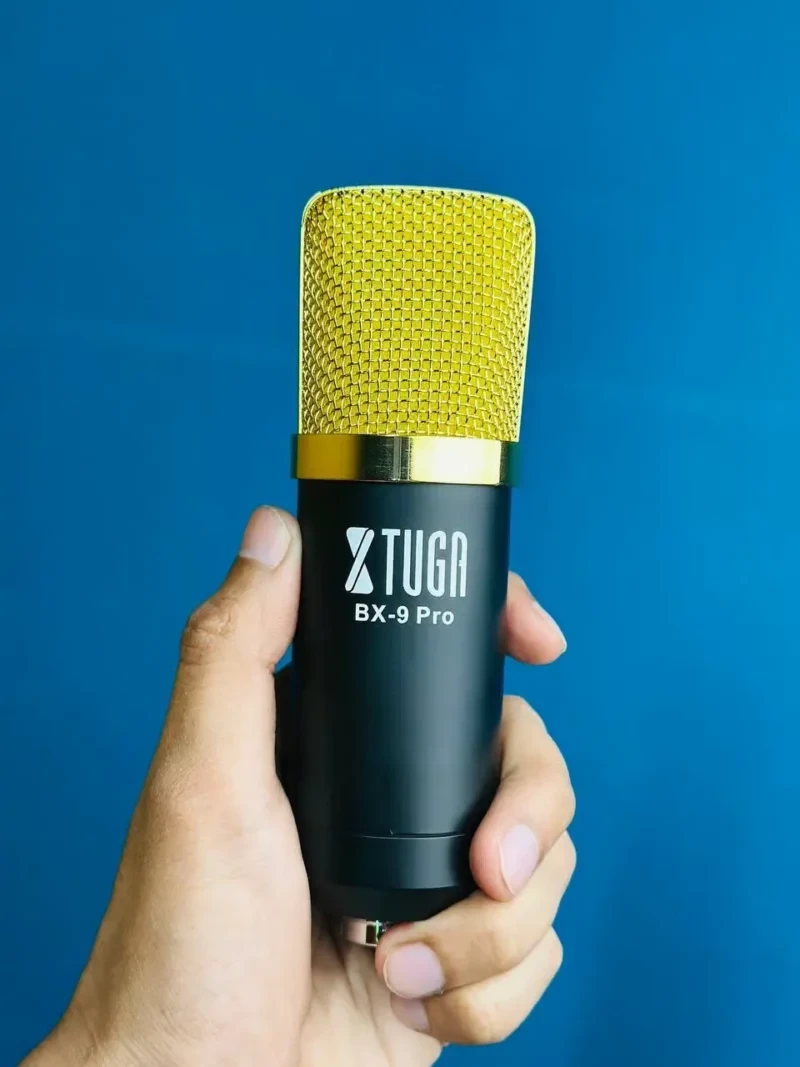 Xtuga BX-9 Pro Condenser Microphone – Golden