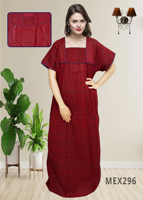 Nursing Cotton Maxi For Women (3)