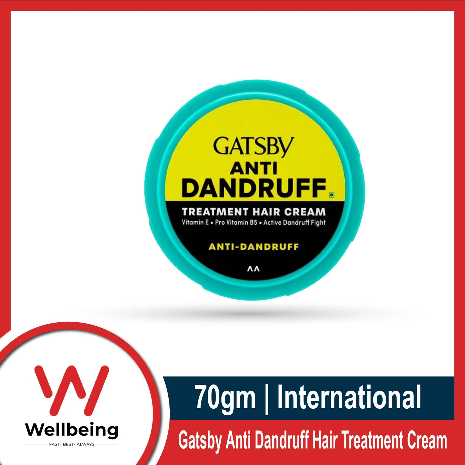 Gatsby Anti Dandruff Hair Treatment Cream 70g