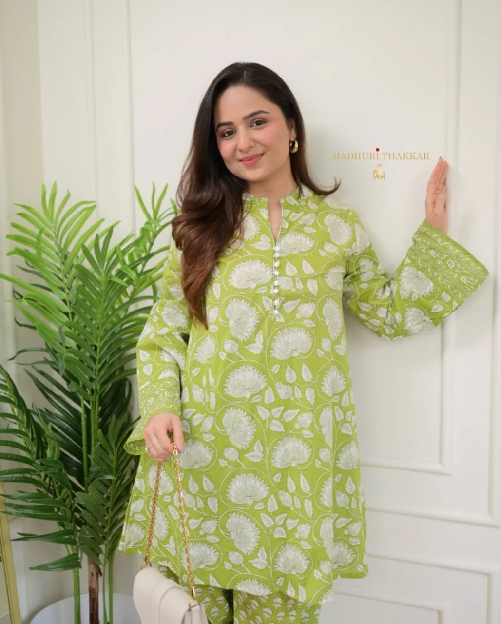 Indian Floral Co-ord Set (5)