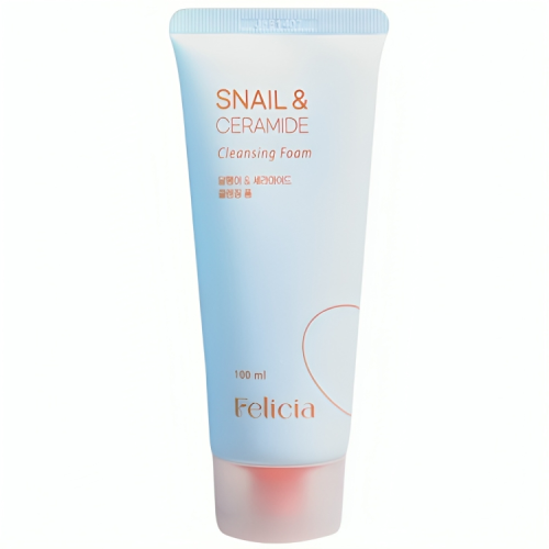 Felicia Snail & Ceramide Cleansing Foam – 100ml
