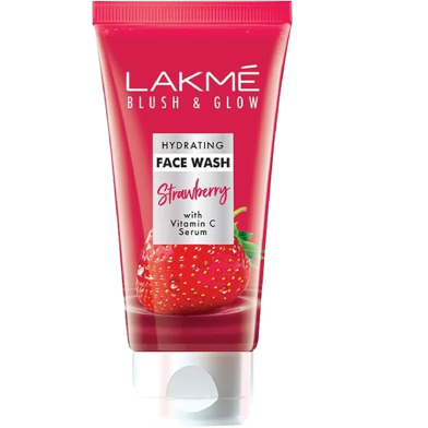 Lakme Blush And Glow Gel Face Wash - Strawberry
