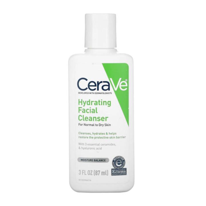 Cerave Hydrating Facial Cleanser For Normal To Dry Skin 87ml