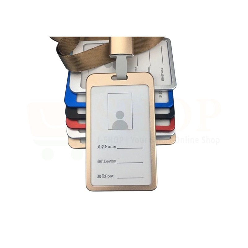 Aluminum ID Card Holder