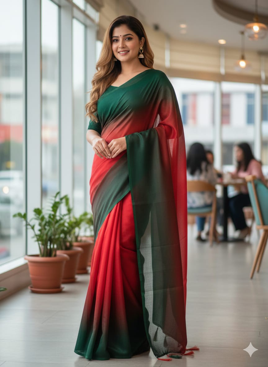 Chanderi silk saree For Women