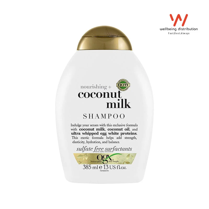 OGX Nourishing + Coconut Milk Shampoo 385ml