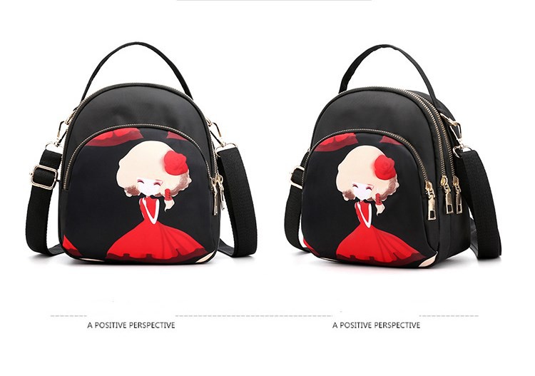 Trendy New Nylon Backpack for Women (5)