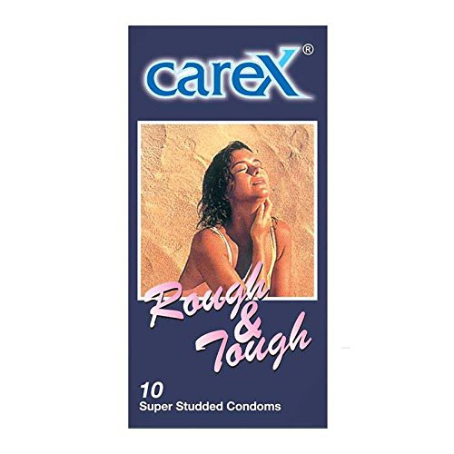 Carex Rough & Tough Condoms for Men | Single Pack – 10×1=10pcs | Made In Malaysia