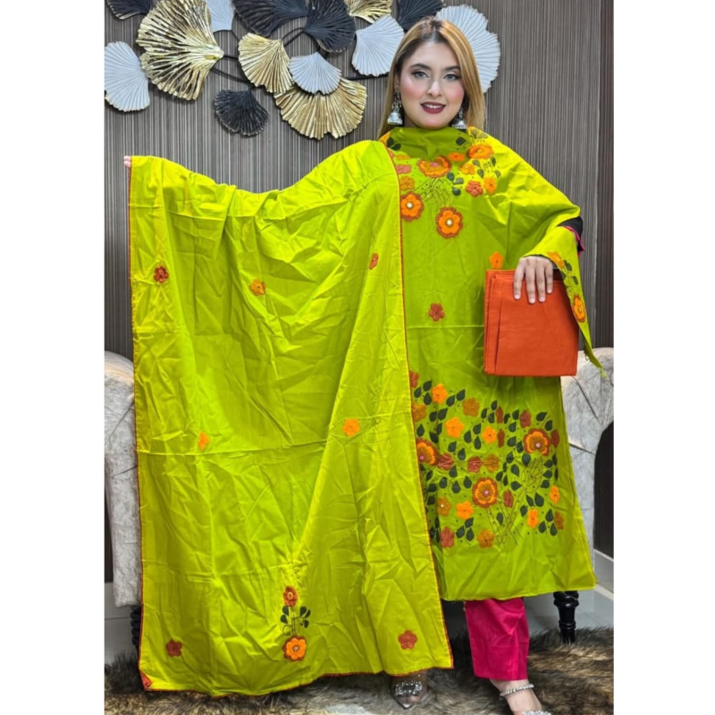 Pride soft cotton full applique Three-piece."-(39)