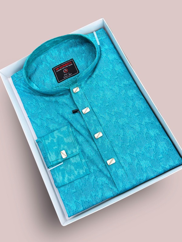 Premium Cotton Print Panjabi (1)