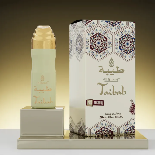 Al-Nuaim Taibah Attar Roll-On, An Alcohol-Free Perfume Oil 20ml