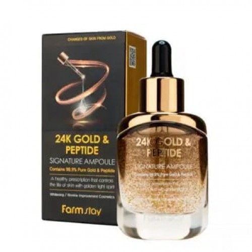 Buy Farm Stay - 24K Gold & Peptide Signature Ampoule in Bulk