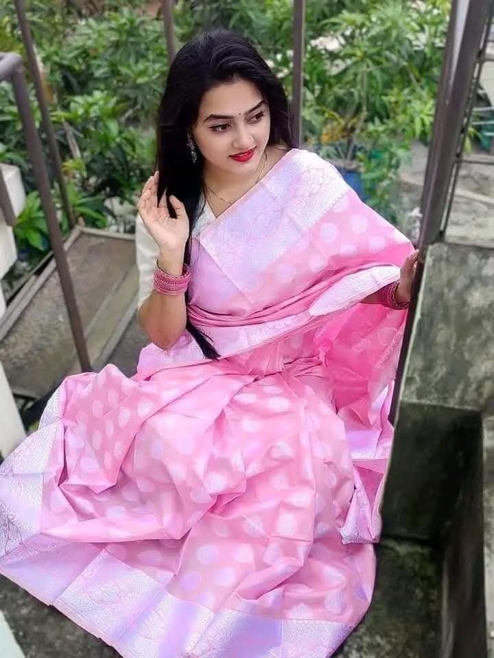 Soft Silk Indian-Inspired Katan Saree For Women