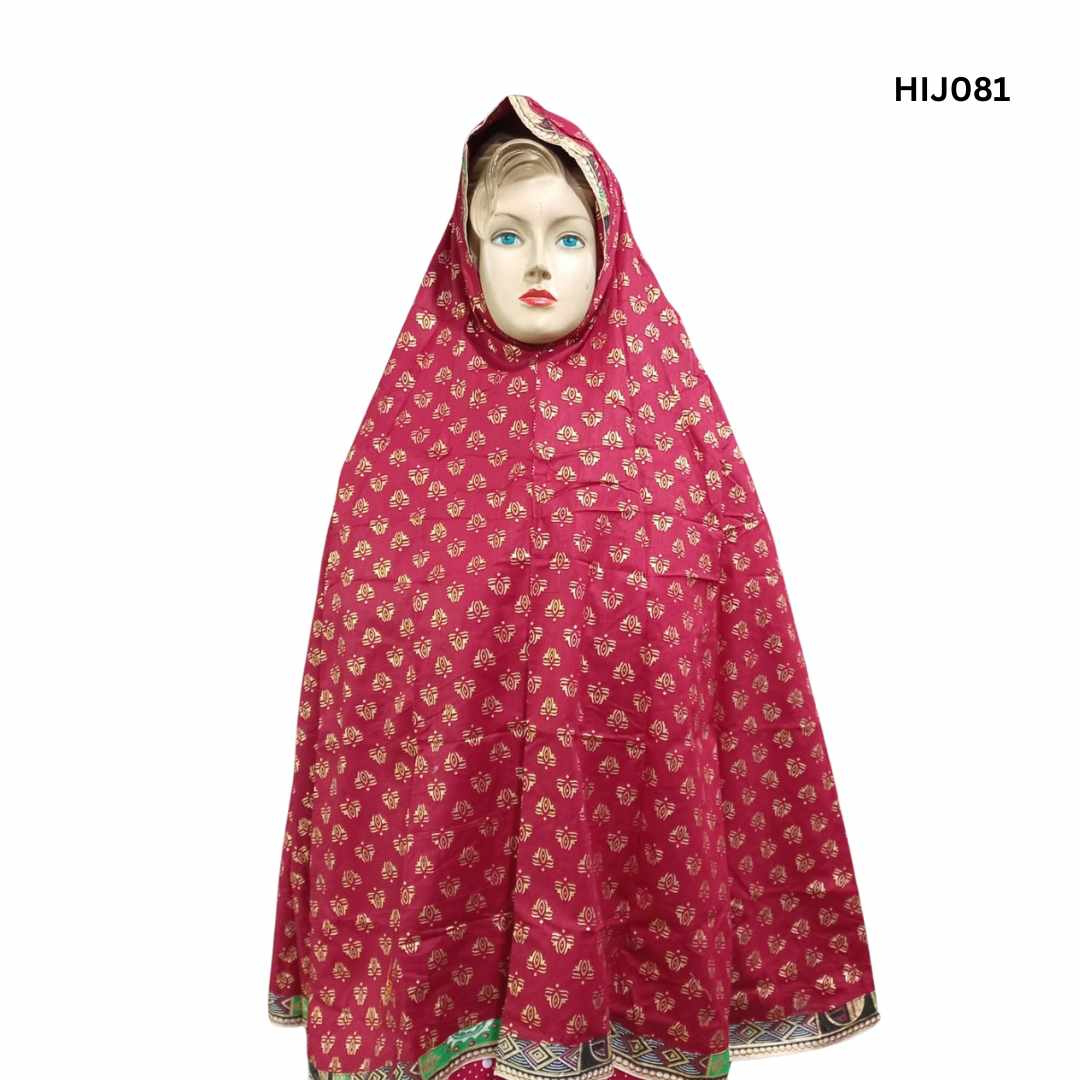 Cotton Prayer Hijab For Collection