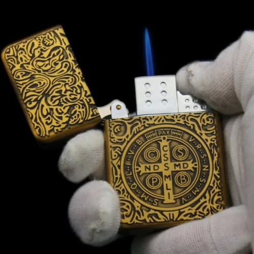 Vintage Metal Constantine Kerosene Lighter