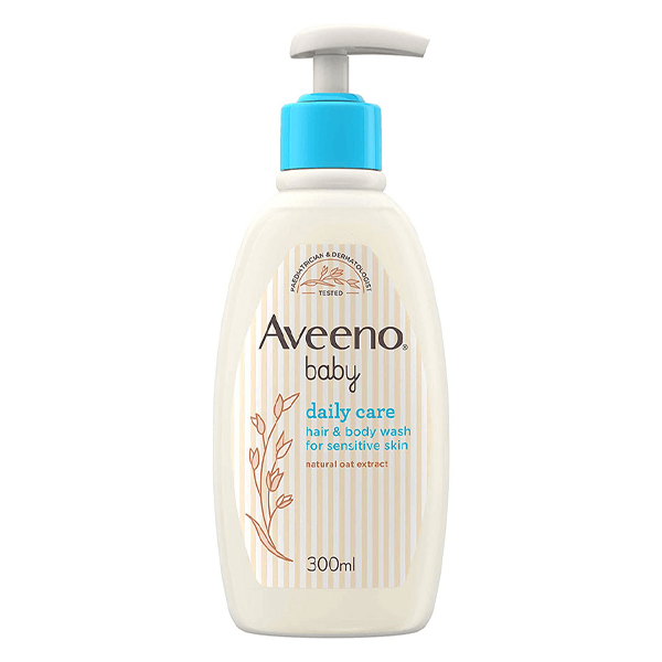 Aveeno Baby Body Wash – Aveeno Daily Care Baby Hair & Body Wash 300ml (Made in UK)