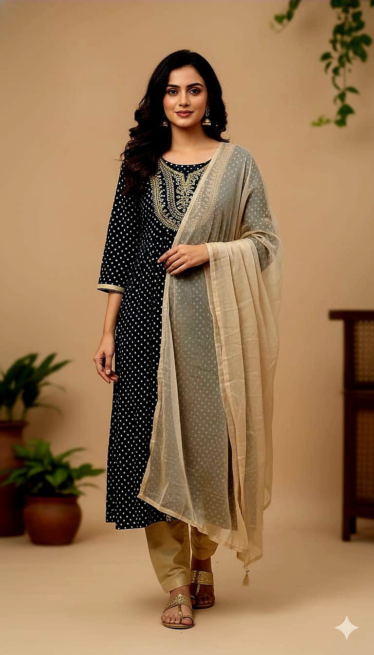 Three Piece Glamour Touch