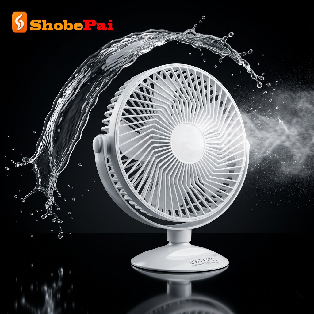 X Power 6″ Mini Rechargeable Premier Table Fan