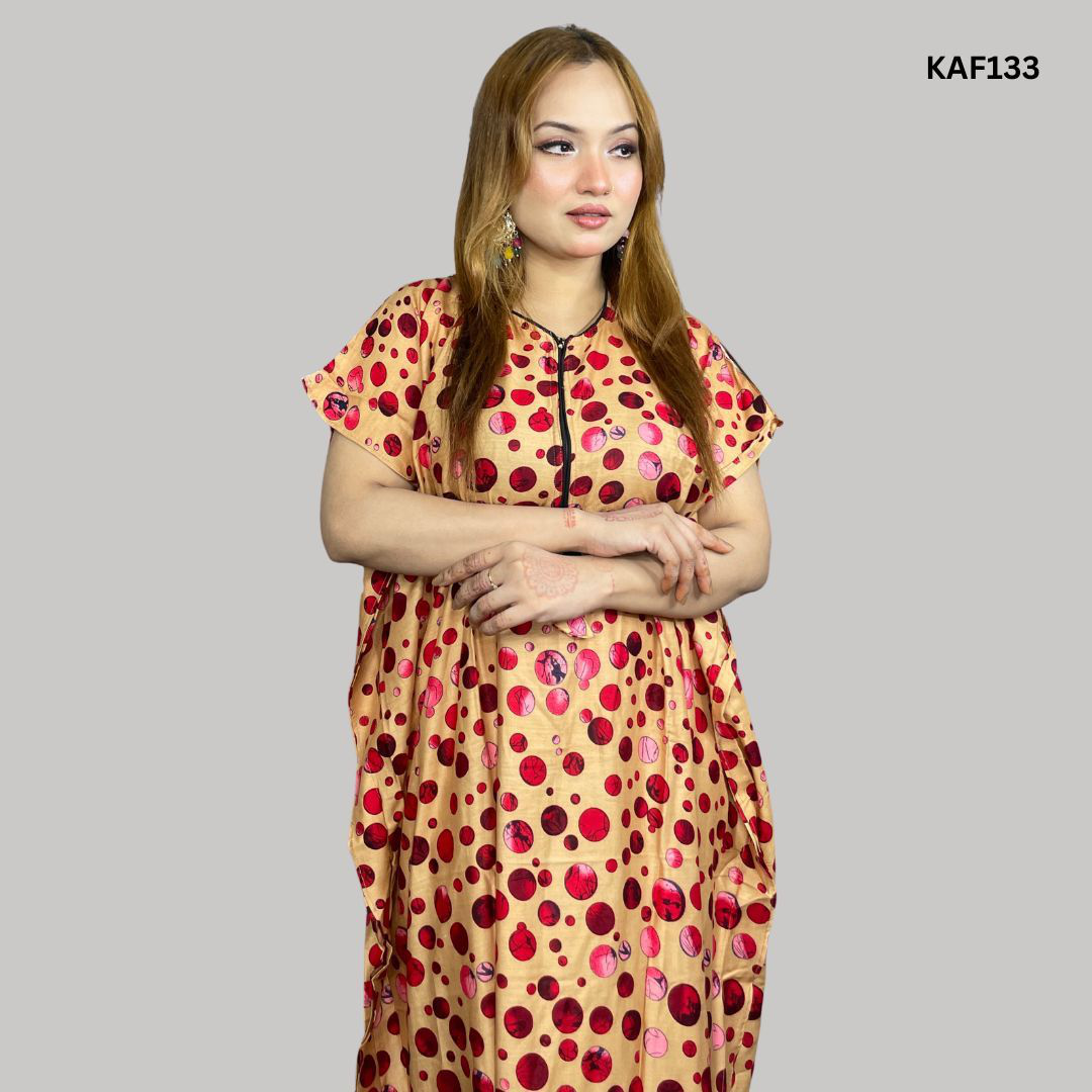 Trendy China Linen Kaftan Maxi