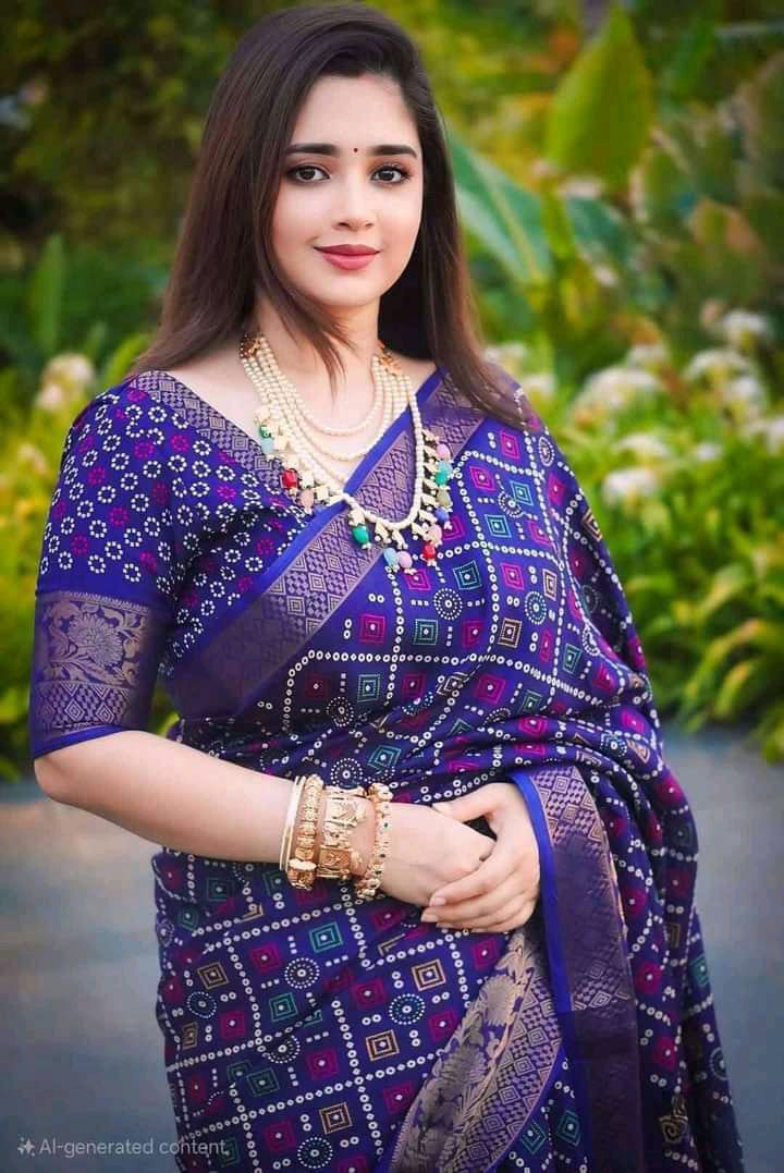 Batik silk saree with blouse pics