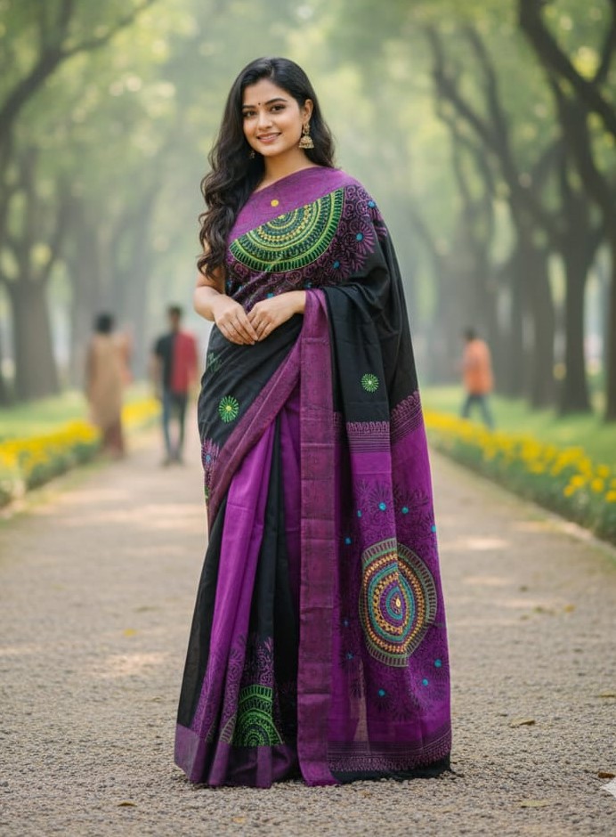 Dhupiyan Grace Collection Sharee