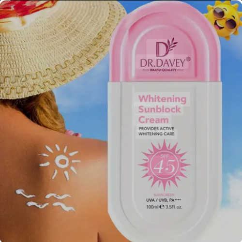 Dr. Davey Whitening SUNBLOCK Cream SPF 45 UVA/UVB ,PA 100ml