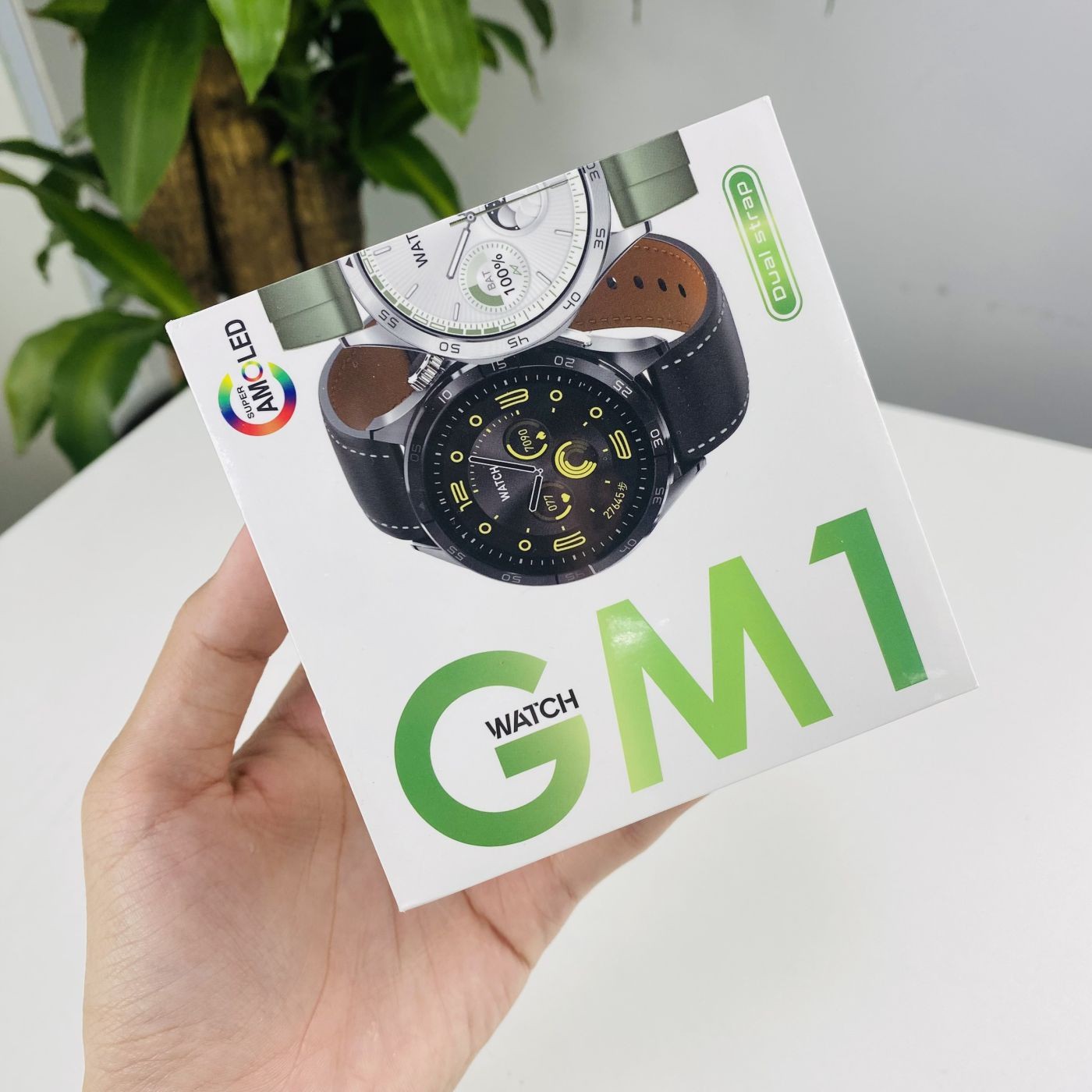 Smart Watch AMOLED Screen Precise Positioning Heart Rate Monitoring Android Smartwatch