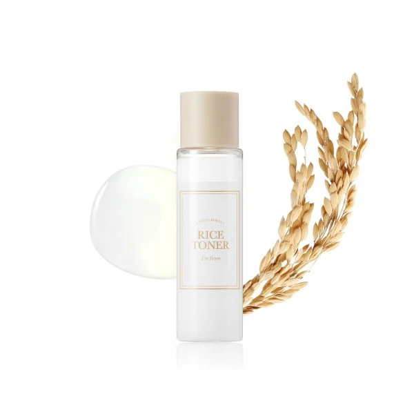 I’m from Rice Toner 30ml | 77.78% Rice Extract from Korea, Glow Essence with Niacinamide, Hydrating for Dry Skin, Vegan, Alcohol Free, Fragrance Free, Peta Approved
