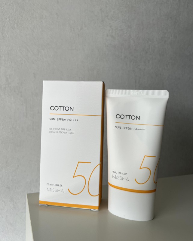 Missha All Around Safe Block Cotton Sun SPF50+ | 50ml